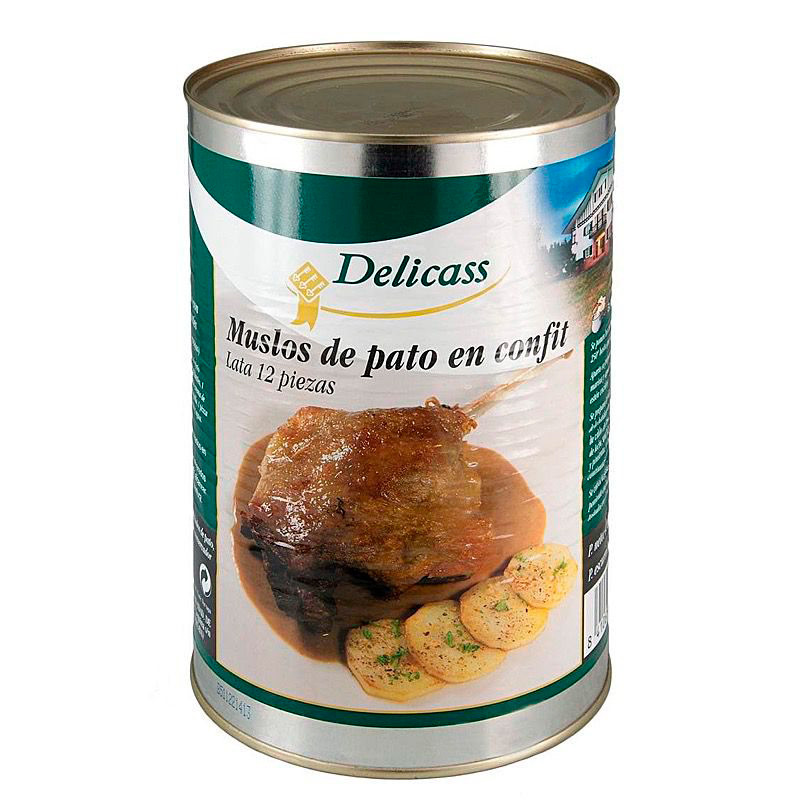 MUSLITOS CONFIT DE PATO LATA 3/12piezas